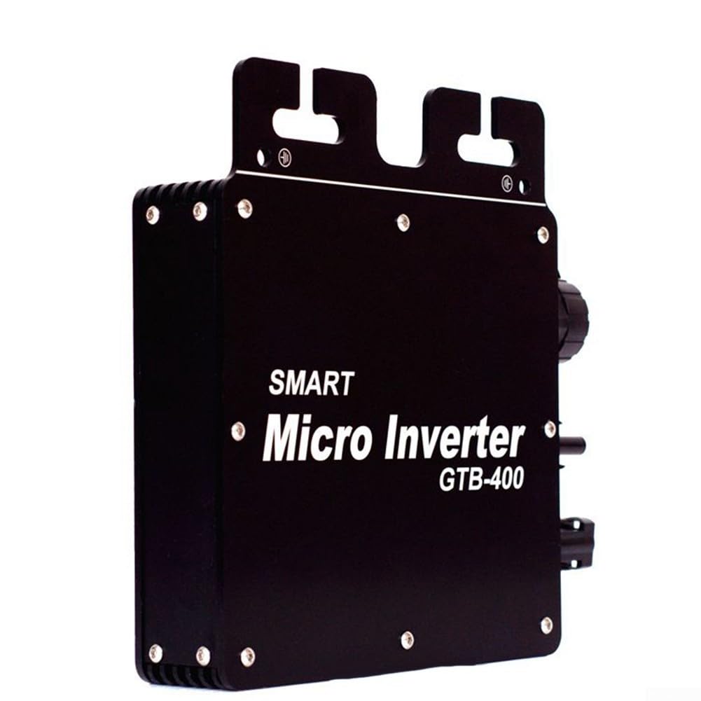 RANRAO GTB-400 400W Smart Micro Inverter Solar Inverter MPPT Solar Grid Tie Micro Inverter 110/220V for Solar Panel Balcony Power Station (220V), 1511950872