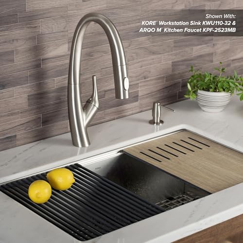 Planche à découper durable avec rainure de jus Kraus KCB-WS301SA Kore 42,9 cm
