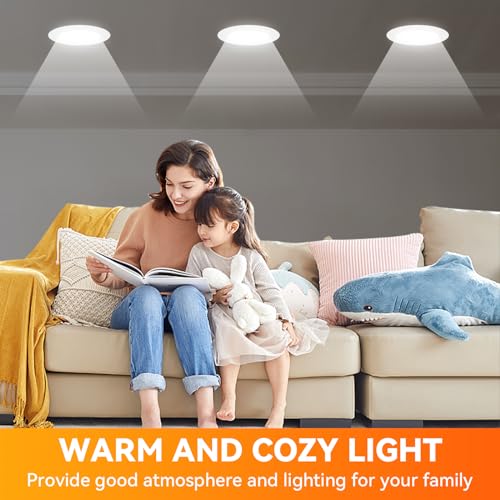 Image of TJOY 12 Pack BR30 Flood Light Bulb Indoor, Daylight Recessed Light Bulbs