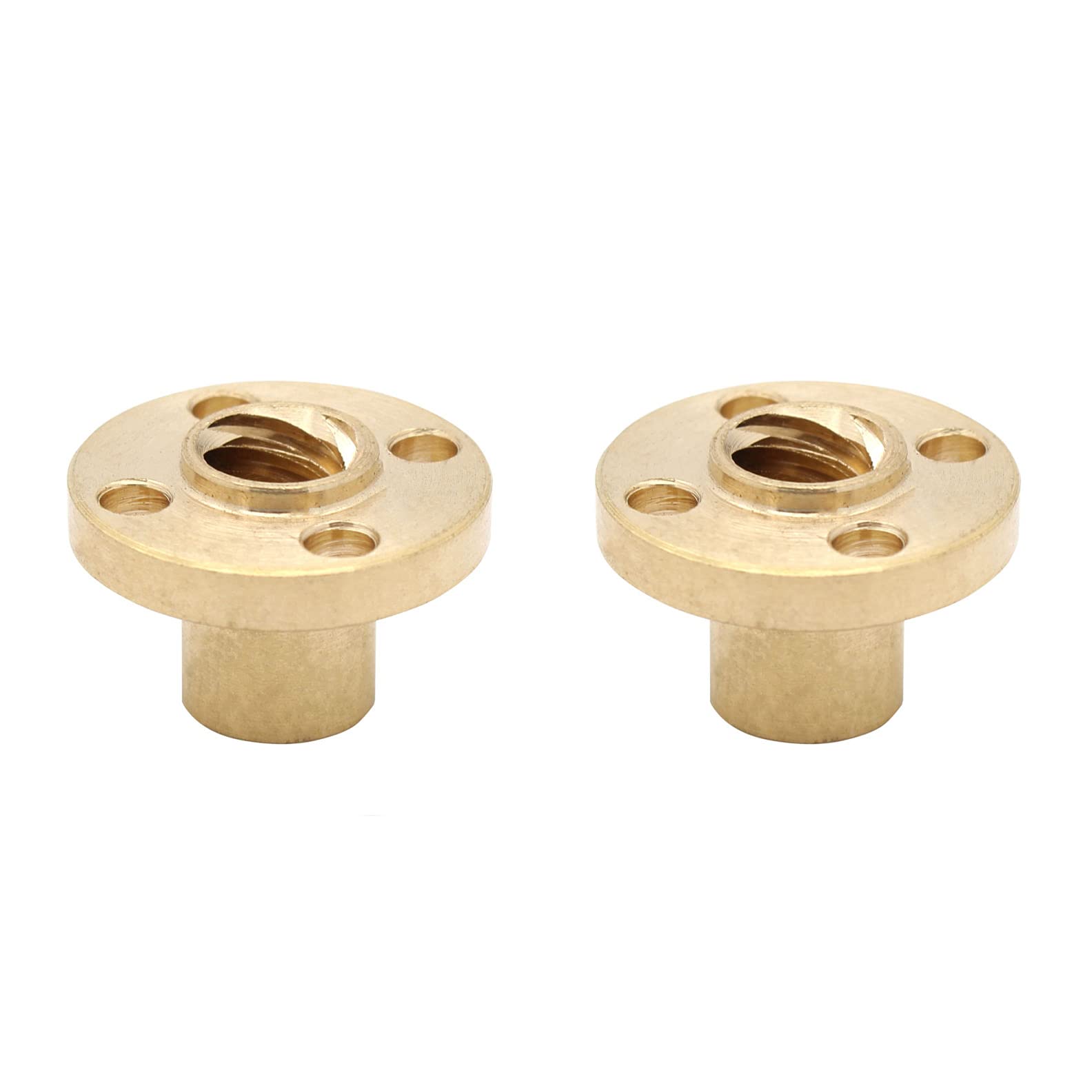 3DINNOVATIONS T8 Lead Screw Brass Nut for Diameter 8mm (2mm Pitch, 4 Starts, 8mm Lead) T8 Lead Screw of 3D Printer Z Axisr (Quantity: 2 pcs) (B072QDN8K9) Amazon Price History, Amazon Price Tracker