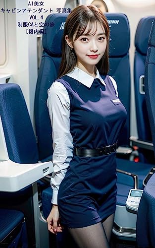 Amazon.co.jp: AI美女 キャビンアテンダント 写真集 VOL.4 制服CAと空の旅 [機内編] 電子書籍: AI美女制作同好会