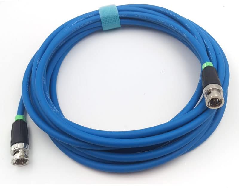 12G HD-SDI Video Cable, Neutrik BNC to BNC Coax Cable, 75-Ohm Video Coaxial Cable (20meter)