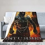 Disturbeds Blanket Graphic Super Soft Flannel Fleece Blanket for Bed Sofa Outdoor Microfiber Throw Blanket 40'X30'