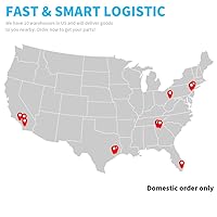 Vista 5 de Compatible con Chevrolet Corvette C4 1984-1989 Dash caja de fusibles con perilla de pasador de bloqueo