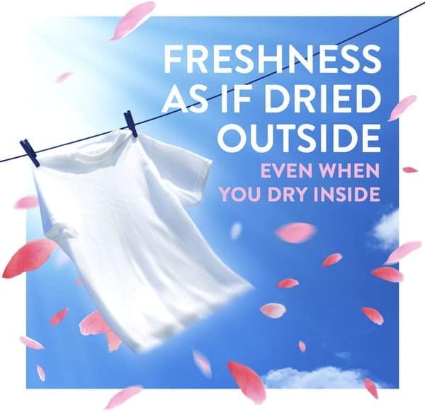 Lenor Outdoorable Fabric Conditioner Spring 462ml + Summer 462ml+ Pink Blossom 462ml Bundle Pack