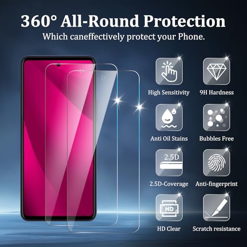 CHRINECY 3 Pack Screen Protector for T-Mobile Revvl 7 Pro 5G by CHRINECY - Used condition - Image 2