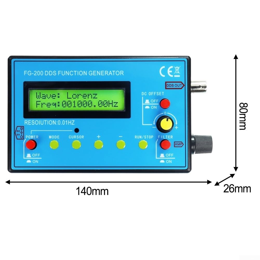 Générateur de Signaux pour dds FG-200 Portable 15 Formes d'Onde(B)