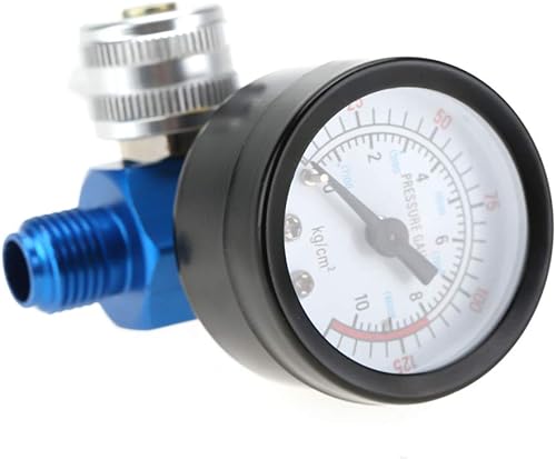 Miniatura 7 de Regulador de presión de aire 1/4 Pintura Aerógrafo Spray Máquina de ajuste Calibre de presión Válvula de regulación de presión Accesorio de