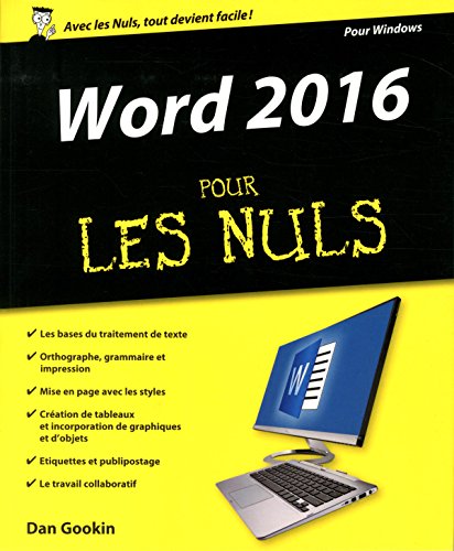  Word 2016 pour les Nuls livre En ligne