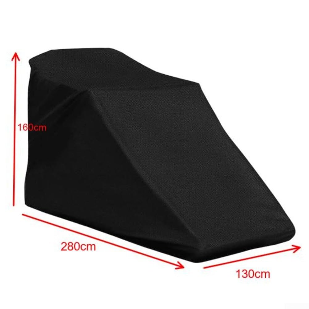 Copertura per paravento per Bobcat, tessuto Oxford 210D, protezione contro pioggia, polvere ed esposizione al vento (280 x 130 x 160 cm)