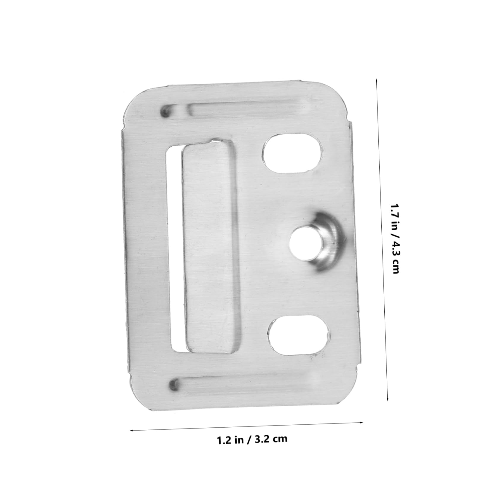 KONTONTY 100pcs Stainless Steel Wall Panel Buckles - Z Clips For Furniture, Toilet Seat, Integrated Panels - View #14