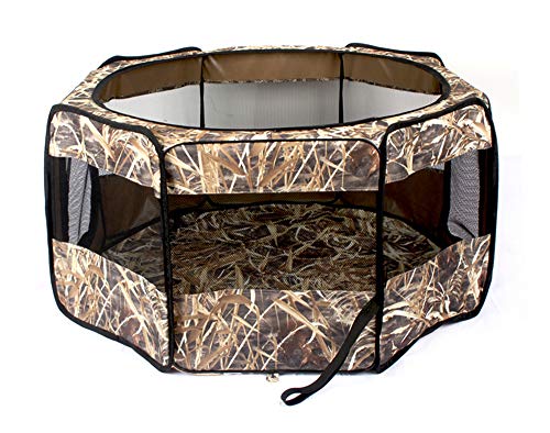 Aucamotek Laufstall für Hunde Cover