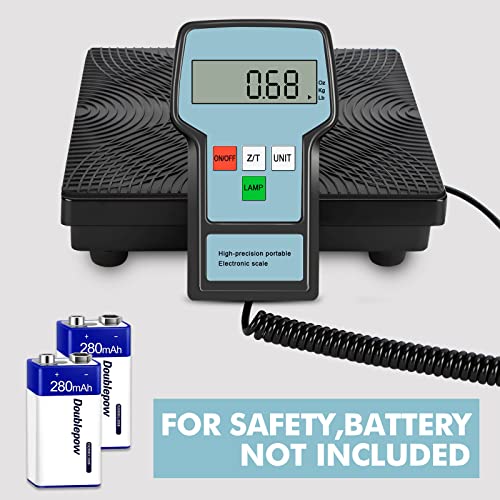 Refrigerant Recovery Electronic Scale, Simbow Portable High Accuracy Hvac Weight Scale Charging Valve 220 Lbs/100Kgs, Carrying Case Included #TOP3