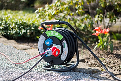 CEE-Kabeltrommel Meister H07RN-F5G2,5 mit IP44 Schutzklasse