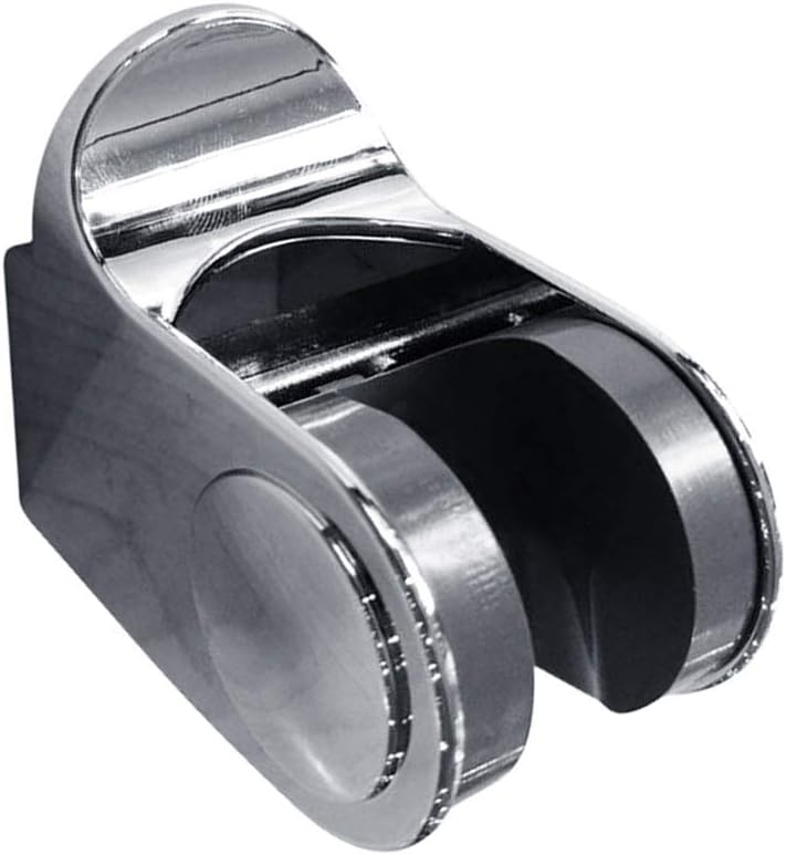 Adjustable Shower Holder Self-Adhesive Handheld Drill-Free Showerhead Rack Punch-Free Chrome Bathroom Wall Mount Bracket