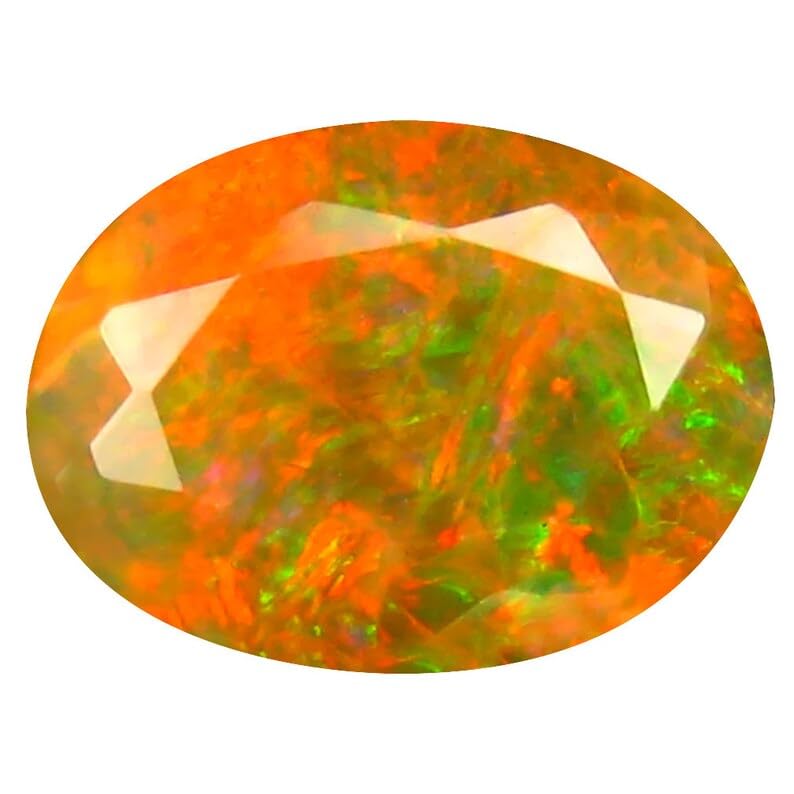 Opale éthiopienne ovale 10x7 mm pour créer un bijou personnalisé à offrir