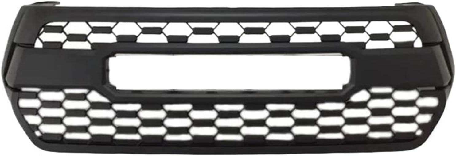 Front Bumper Grille Modified ABS Front Bumper Mesh Cover LED Grilles For Toyota For Hilux For Revo For Rocco 2018(No LED)