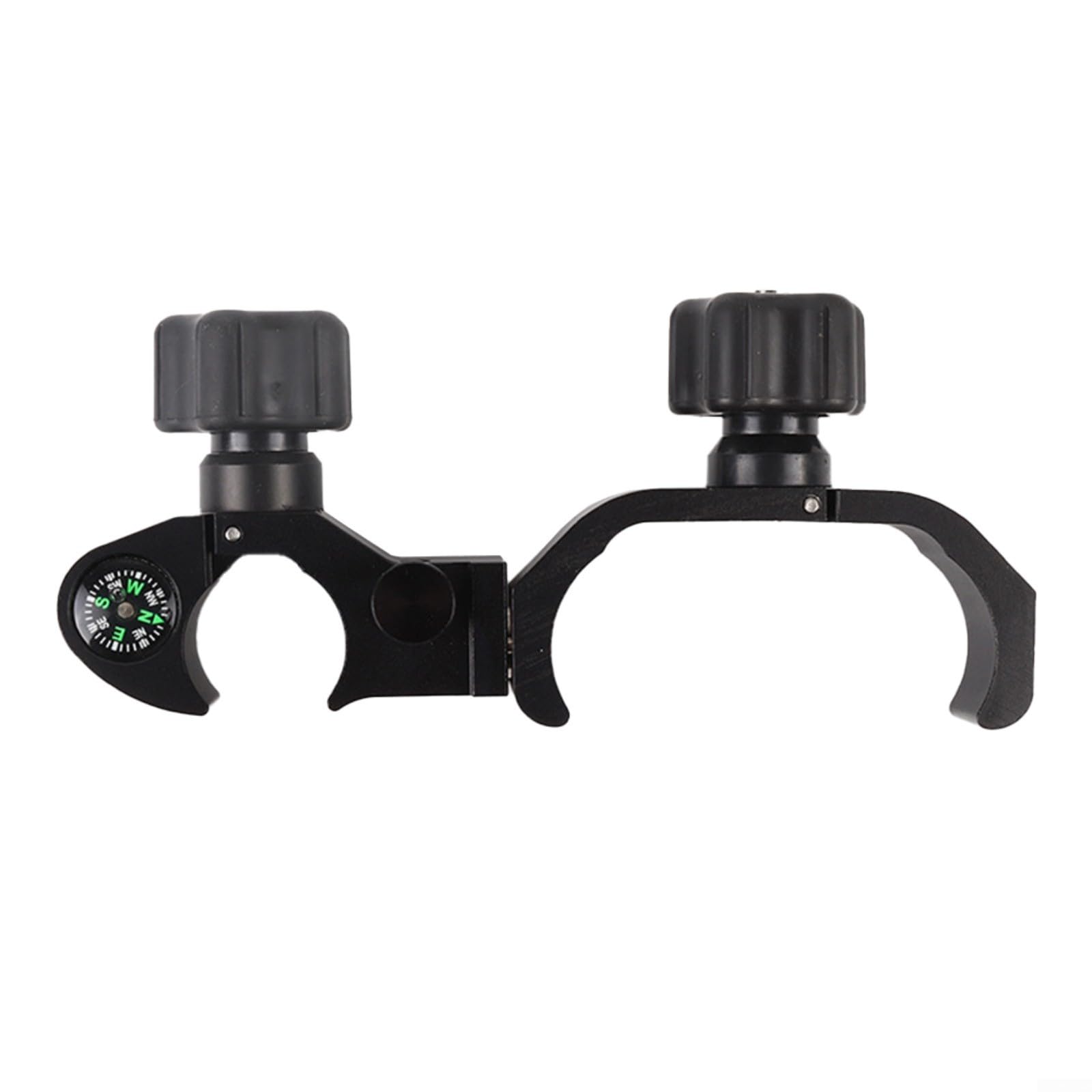 Support de poteau professionnel pour GPS noir avec boussole de précision