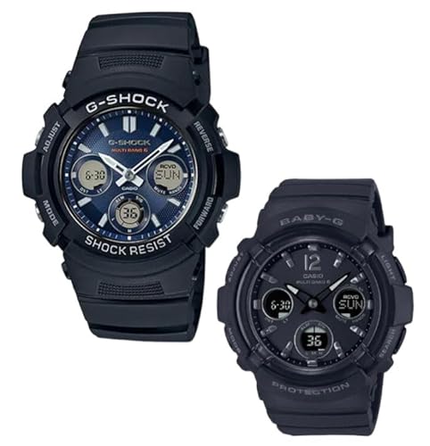 �J�V�ICASIO �r���v G-SHOCK BABY-G �y�A�E�H�b�` �����y�A�P�[�X���� �J�V�I 2�{�Z�b�g AWG-M100SB-2AJF BGA-2800-1AJF �A�i�f�W �\�[���[�d�g