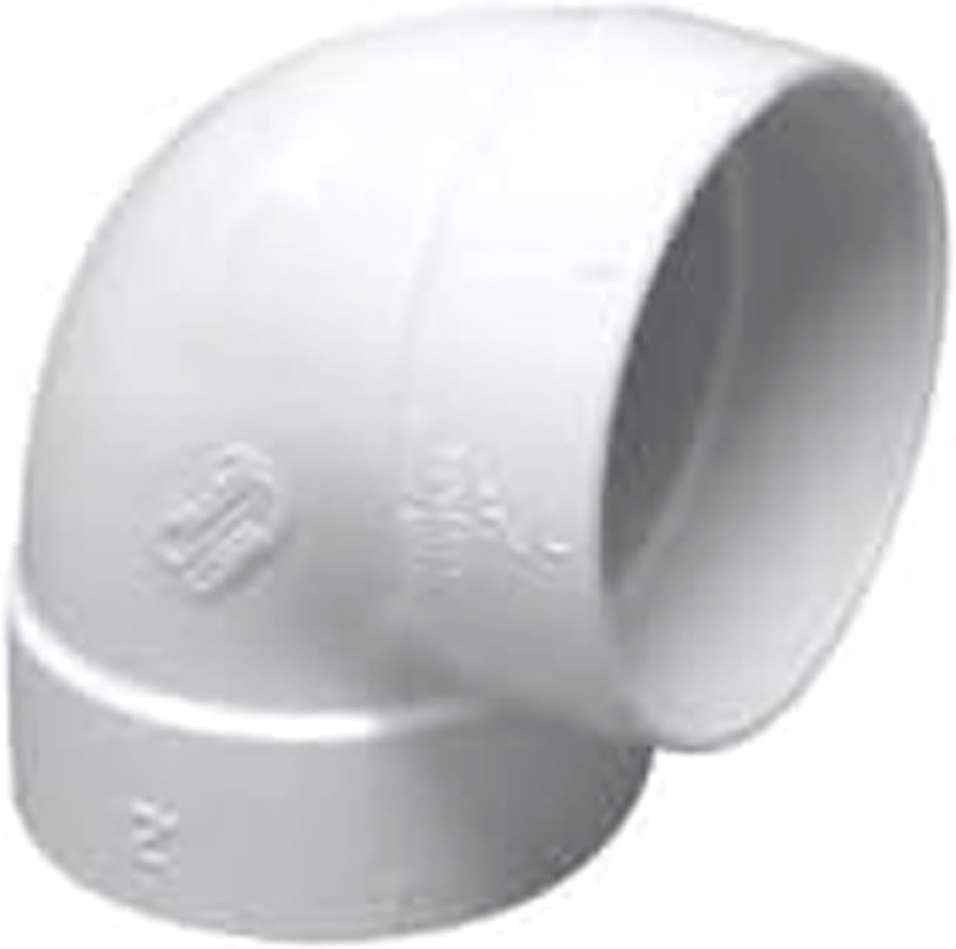 Short Ell 90 Degree Vaculine #765506W Central Vac Fitting