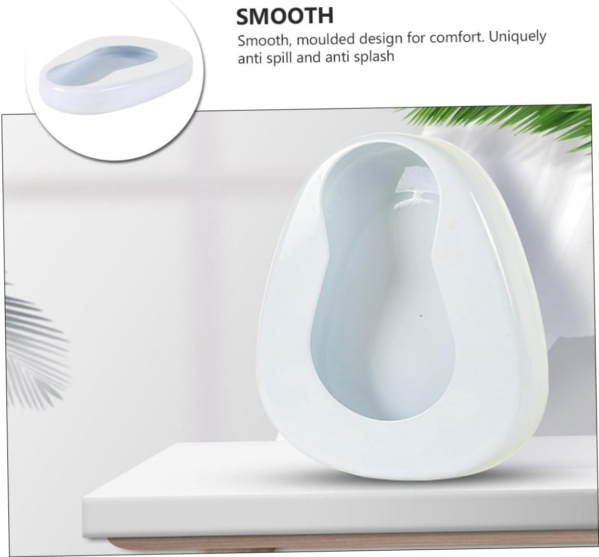 Healifty Elderly Urinal Bedridden Patient Potty Male Female Bed Pans for Home Care