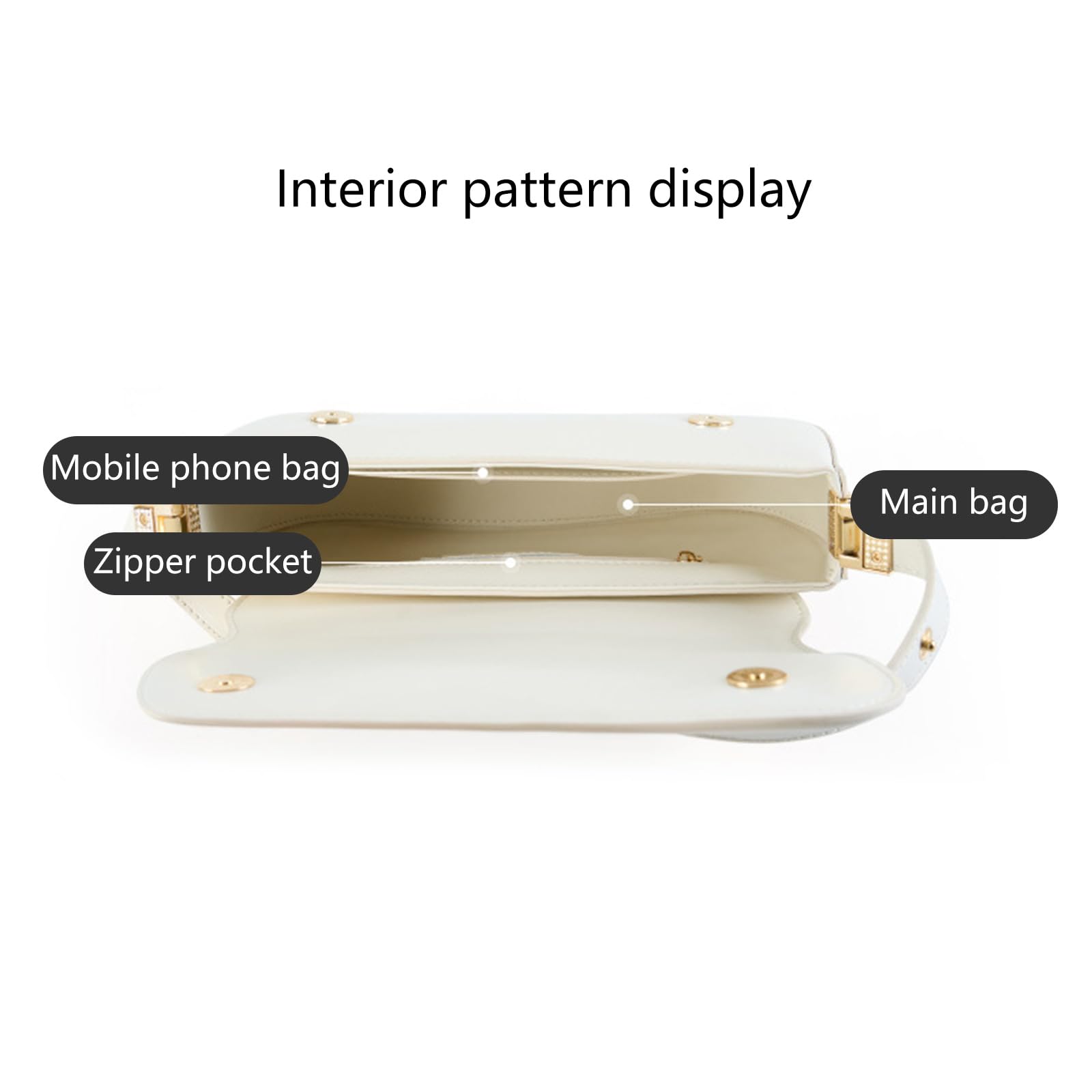 Elegante bolso de mano de piel sintética para mujer, práctico bolso de trabajo, adecuado para compras y reuniones sociales, bolso de mano de moda para mujer