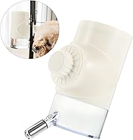 Vista 3 de Botella de agua para mascotas a prueba de fugas, alimentador colgante para mascotas, dispensador de agua para gatos