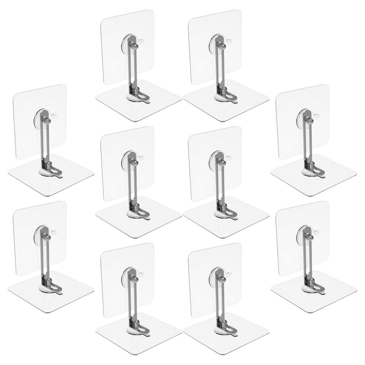 Supvox 50 Sätze Anti-Fall- Möbel nachweisen klein Proofing Beschützer zurrgurt bücherregal Sicherheitsanker für die Kommode Kommodenanker für Babysicherheit Acryl