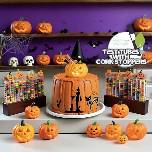 Zikenis 50 Stück Reagenzglas mit Korken, Kunststoff Reagenzgläser mit Korken, mit 50 Stück Kraftpapieranhänger+50 Stück Hanfseil+2 Trichter+50 Etiketten, für Liquids Bonbons Spices Deko (150 x16 mm)