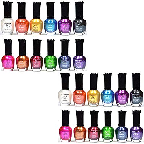 Kleancolor Nail Polish - Awesome Metallic Full Size Lacquer Lot of 24-pc Set Body Care / Beauty Care / Bodycare