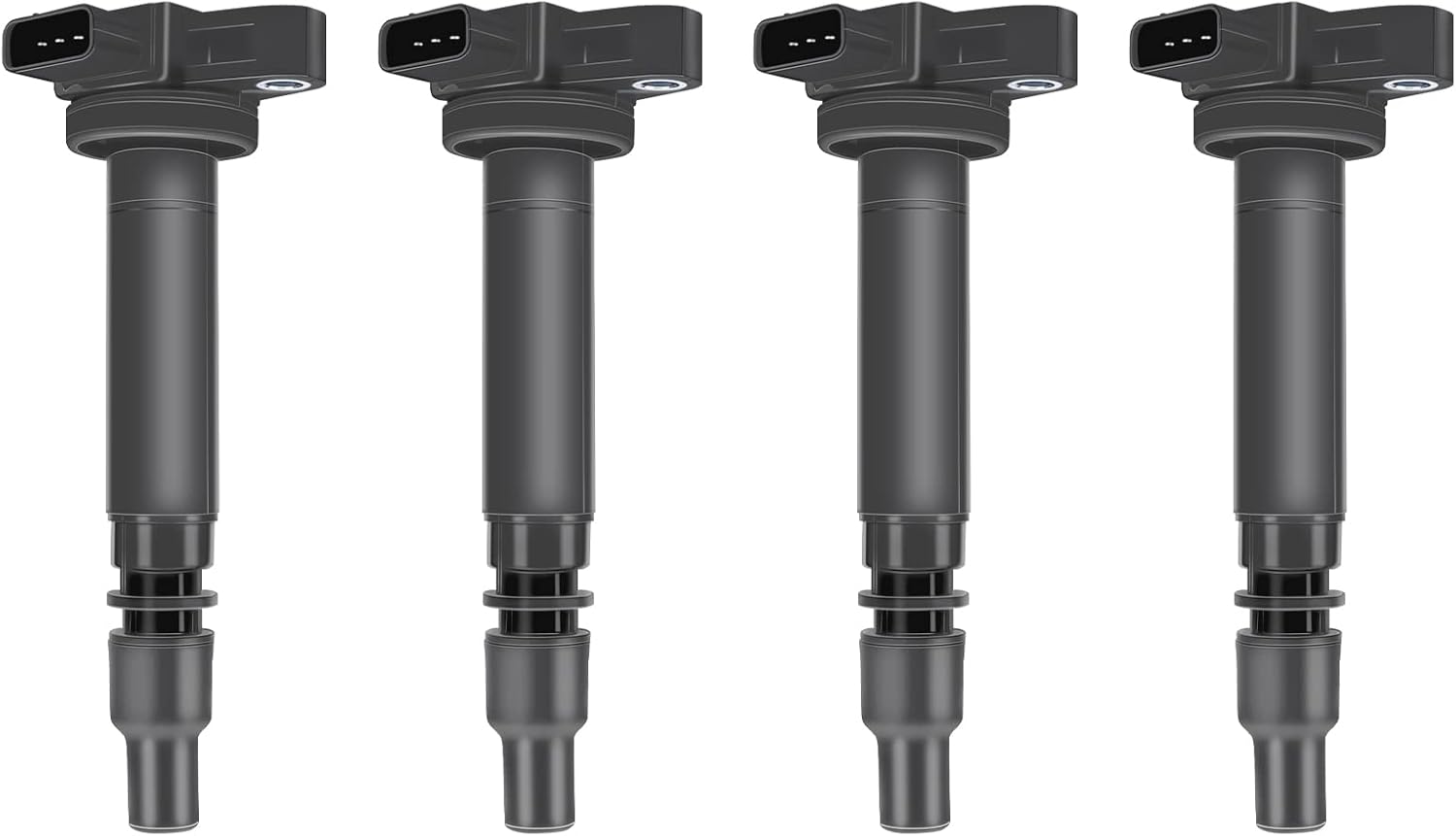 MAYASAF UF323 [Pack of 4] Replacement Ignition Coil for Toyota 2000 2001 2002 2003 2004 Tacoma 2.4L/ 2.7L Engine (2RZFE or 3RZF) C1305 90919-0223 (4 Pack)