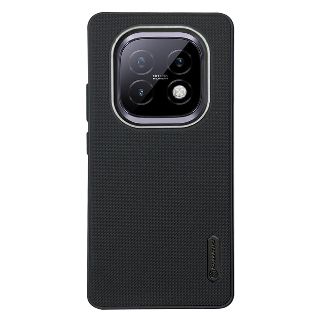NIUKIN Super Frosted Shield Pro Back Case for Realme Narzo 70 Turbo 5G | Camera Ring | Shockproof Scratchproof Cover | Black NIUKIN Super Frosted Shield Pro Back Case for Realme Narzo 70 Turbo 5G | Camera Ring | Shockproof Scratchproof Cover | Black