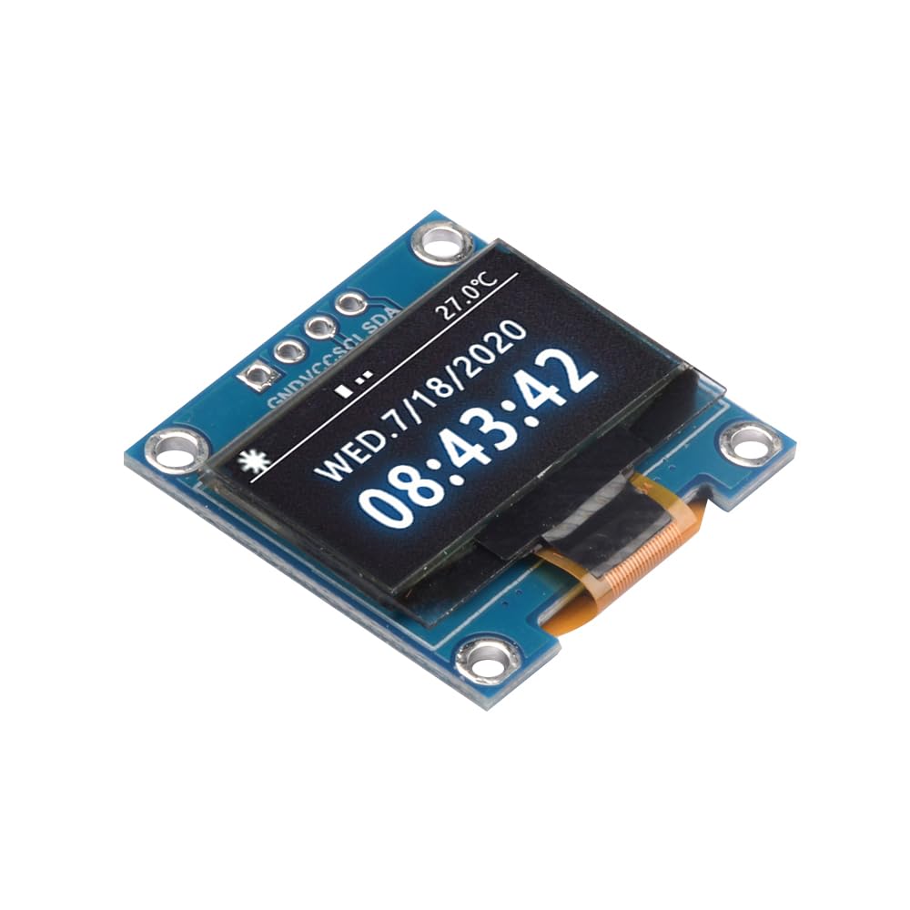 Weiß Oled LCD 4PIN Display Modul Iic I2C Interface 128x64 3.3cm Weiß Oled LCD 4PIN Display Modul Iic I2C Interface 128x64 3.3cm