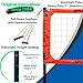 Park & Sun Sports Spectrum Classic: Portable Professional Outdoor Volleyball Net System, Yellow/Orange