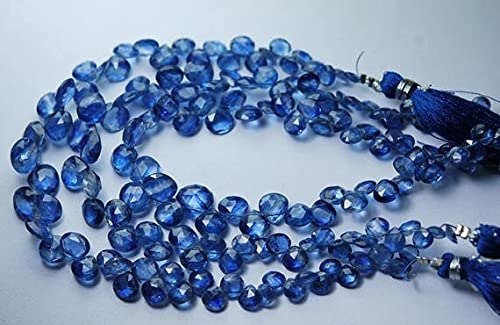 Cyanite bleue perles cœurs facettés LKBEADS pour créer un cadeau personnalisé unique