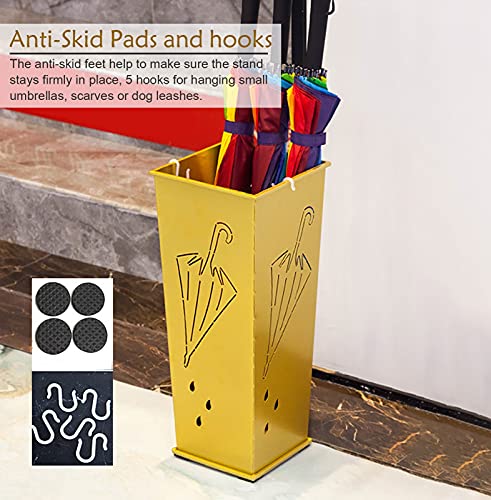 Porte-parapluie rectangulaire compact bureau et maison design discret - 6