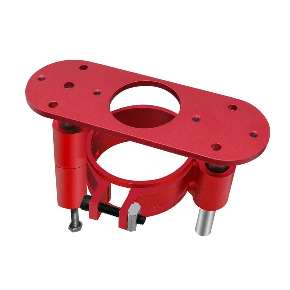 Placa de inserción de mesa de madera, fresadora de madera, base de elevación, piezas de repuesto para motores de 63,8 a 65 mm de diámetro, máquina de corte de grabado