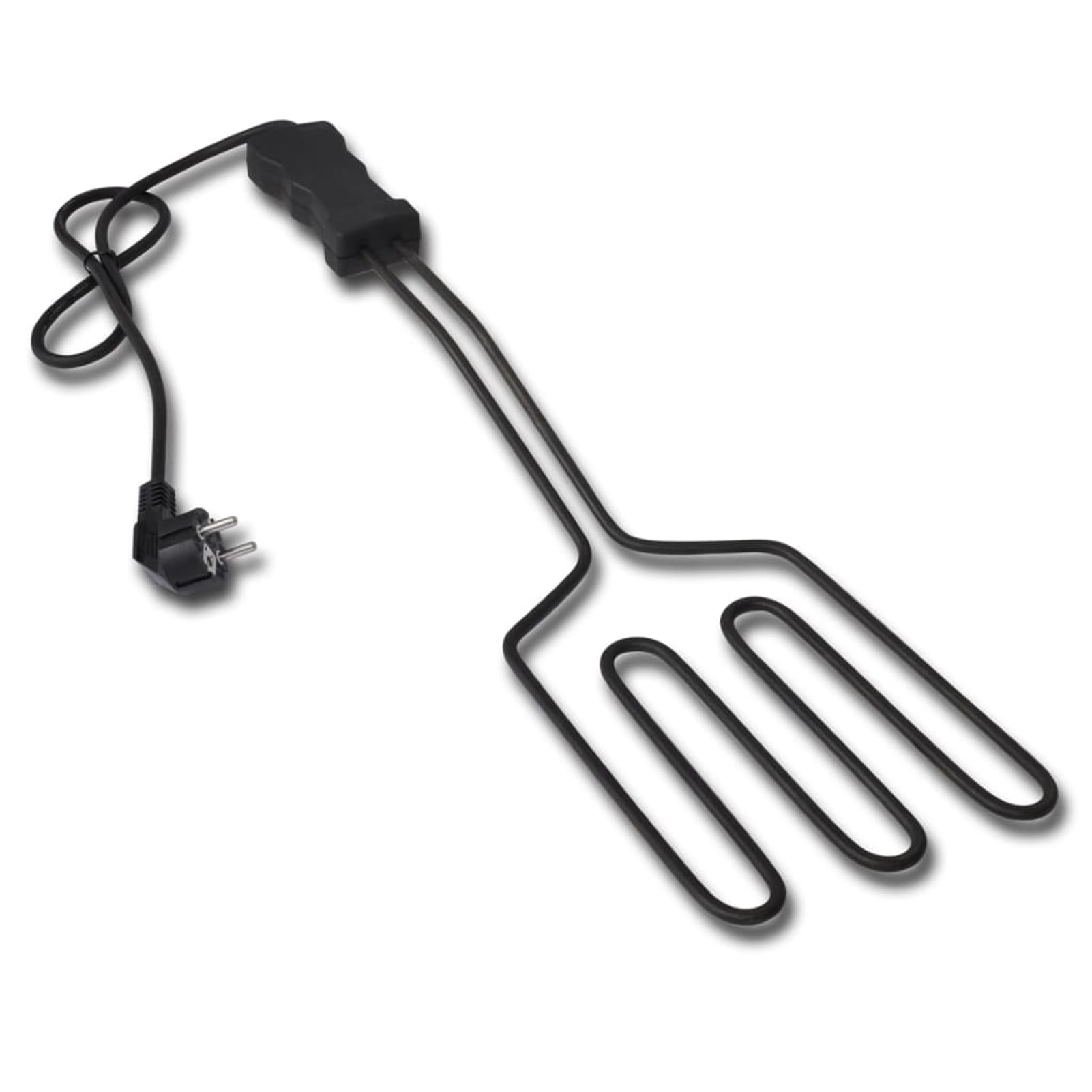 Gecheer Encendedor Eléctrico Barbacoa 1500W, INOX, Control de Encendido, para Carbón y Gas, Negro Modelo YHSLRZJ-41179ES