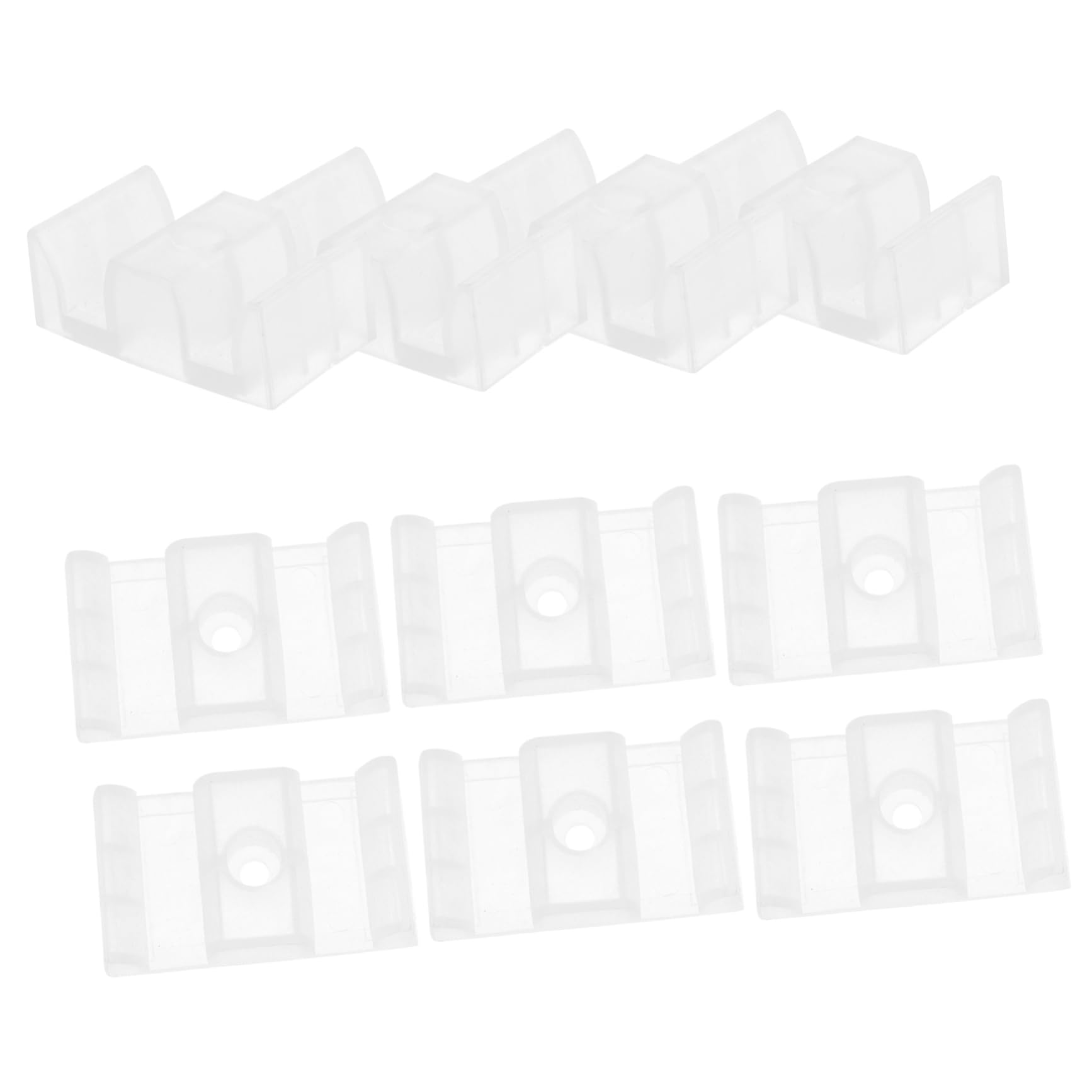 Guida Inferiore Per Porta Doccia Scorrevole In Plastica Antiruggine - Supporto Regolabile, Facile Da Installare - Foto 12