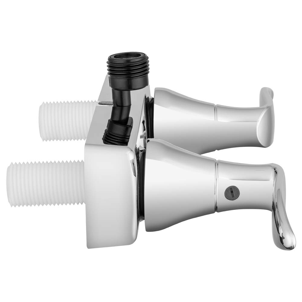 Dura Grifo Elegante RV Ducha Grifo Válvula desviador para autocaravanas, 5ª Ruedas, remolques y campistas