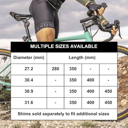 Redshift RS-50-01 Shockstop Suspension Seatpost For Bicycles, Shock-Absorber Bike Seat Post thumb #5