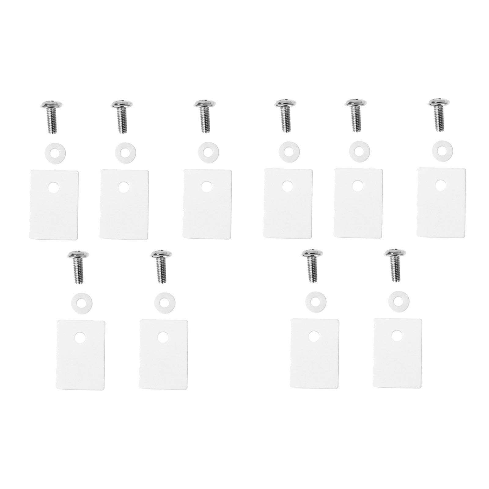 MagiDeal Kit 10x TO220 Transistor Ceramici Isolamento Tiristori Isolatori Mica