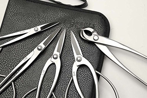 Master's Grade 6 Pcs Scissors Bonsai Tool Set (Kit) Jttk-08B #TOP1