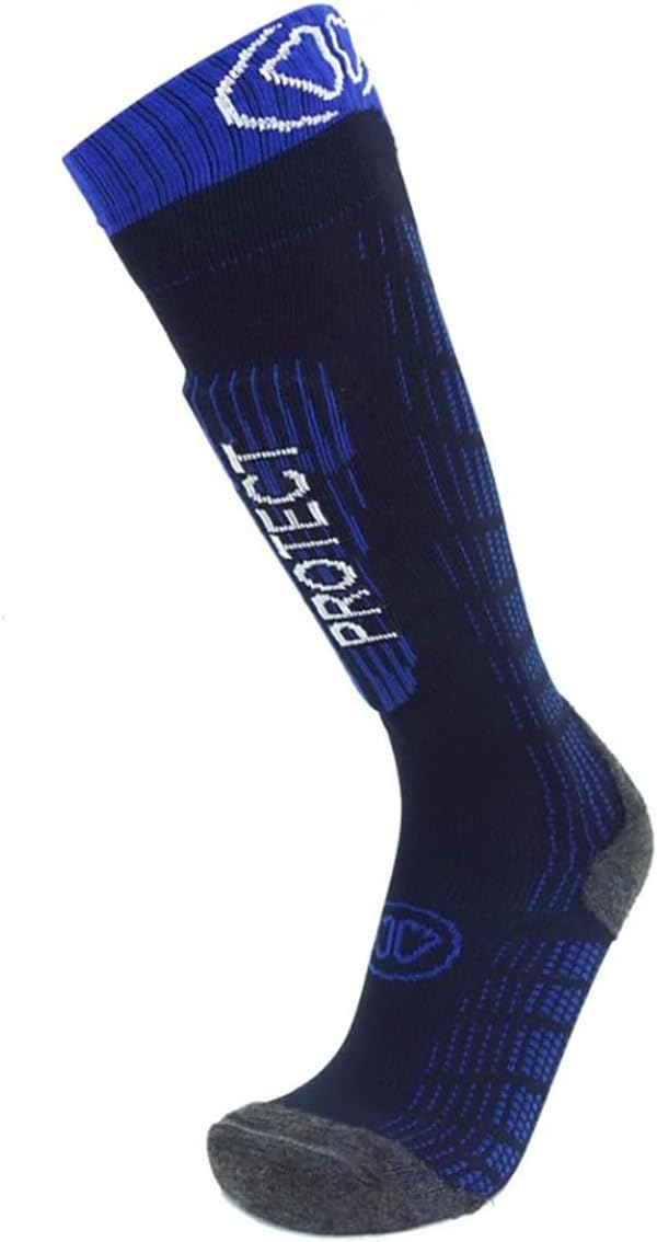 Sidas Unisex Cold Weather Merino Wool Shin Protection Medium Volume Knee-High Ski Protect Socks