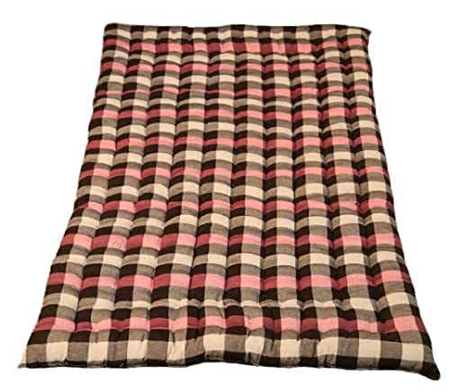 Image of Hb Msala Quality Soft Cotton Multicolour Mattress Quilt Rectangle Type 72x46 Inch 4 Kg Single Bed