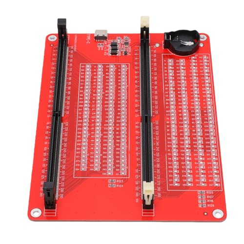 Luocute DDR5 ������ �e�X�^�[�A�f�X�N�g�b�v �T�[�o�[ �R���s���[�^�[�p LED �C���W�P�[�t�� 2 in 1 DDR5 UDIMM RDIMM RAM �f�f�A�i���C�U�[�A�f�X�N�g�b�v�p�������f�f�A�i���C�U�[ �e�X �J�[�h