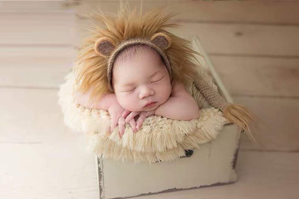 Newborn Fotodecke Rosa - Baby Fotoshooting Decke 0-12 Monate