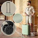 Cabin Max Anode 55x35x25 Walizka kabinowa lekki wózek z twardą skorupą, zintegrowany zamek - Bagaż kabinowy dla Air France, KLM, ITA, Transavia -44L