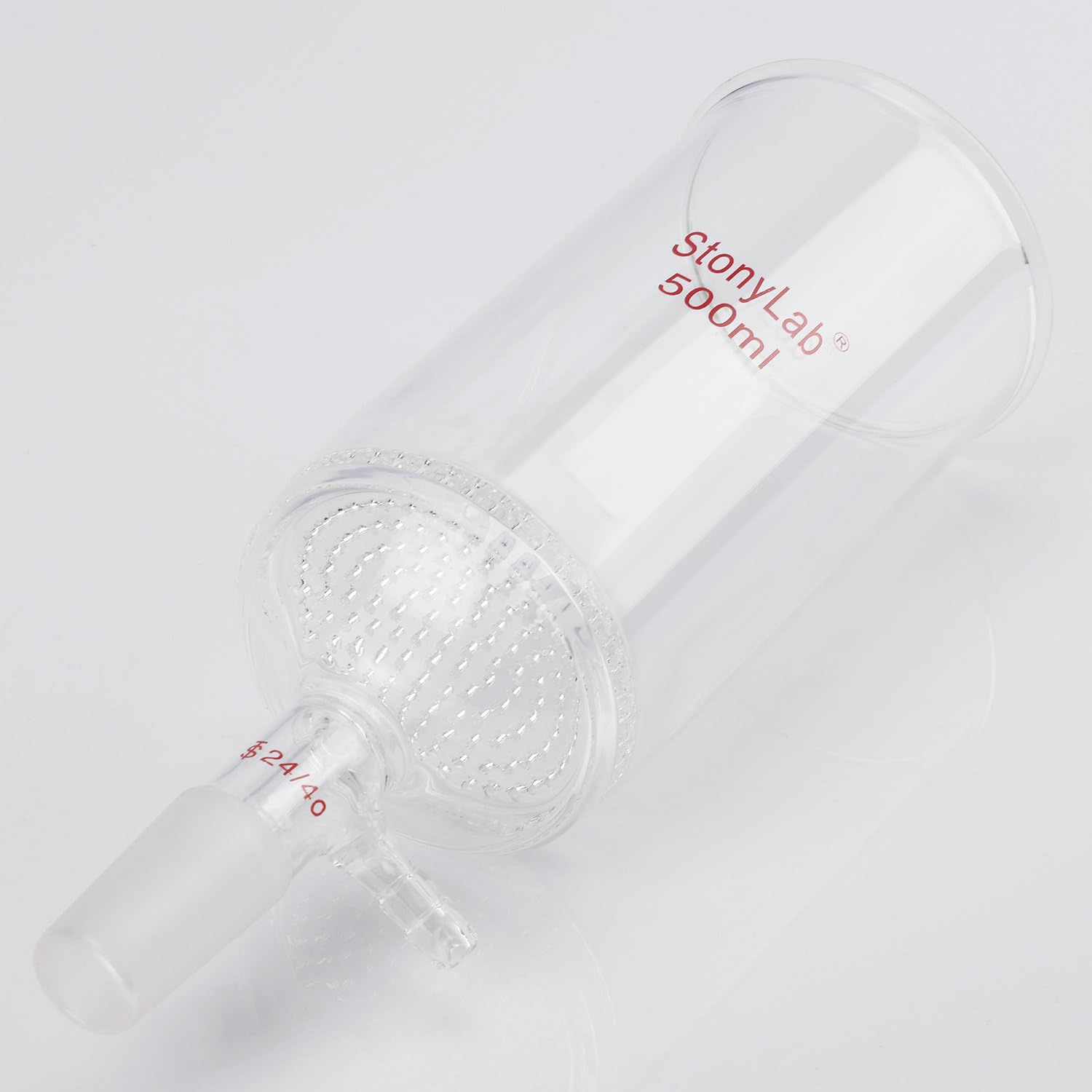 Imbuto Filtrazione In Vetro Borosilicato - Giunto 14/20 Per Laboratorio, Diametro 60mm - Foto 6