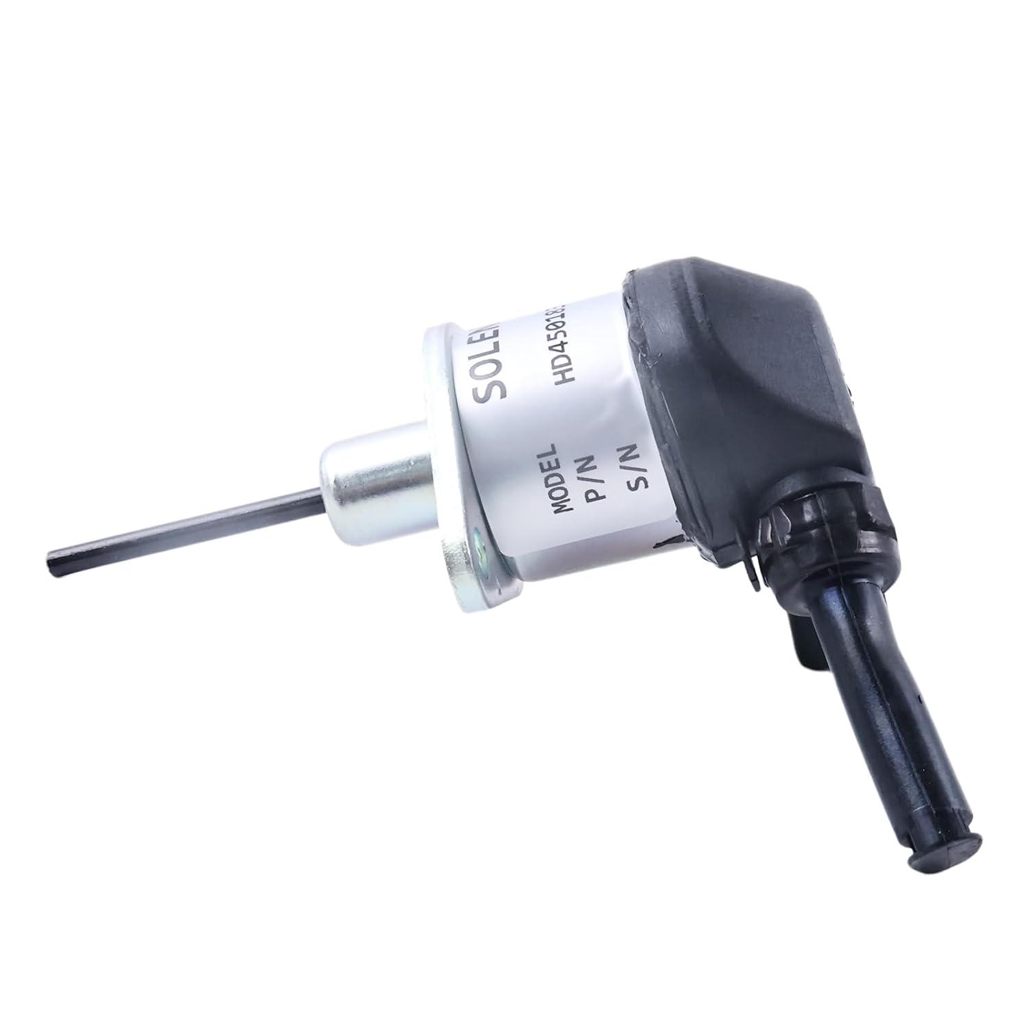 12V Fuel Shut Off Solenoid 1A021-60010 1A084-60012 6684826 Compatible with Kubota V2003 V2203 V2403 Engines L2800 L3130 L3200 L3240 Tractors for Bobcat S150 S160 S175 S185 T190 Loaders